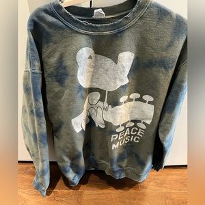 Fred Segal Tie Dye Crewneck